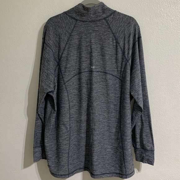 (T204) Old Navy Women's 3XL Plus Size Half-Zip Pull Over, Black & White - Picture 8 of 16